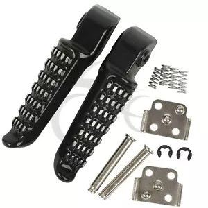 fsmotouk Rear Footrest Foot Pegs Fit For Kawasaki NINJA ZX-6R 1998-2023 ZX12R 2000-2006