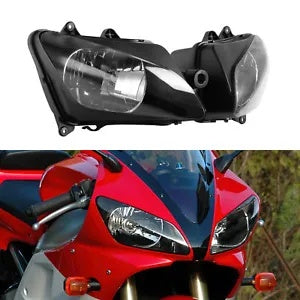 fsmotouk Front Headlight Lamp Assembly Fits For Yamaha YZF R1 YZFR1 YZF-R1 2000-2001 US