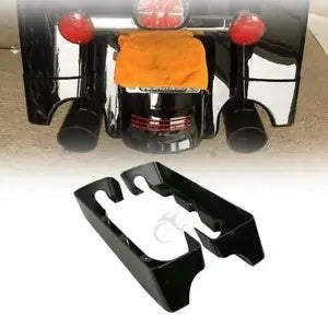 fsmotouk 4" Stretched SaddleBags Extension Fit For Harley Touring Models 94-13 Painted