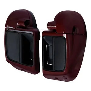 fsmotouk Lower Vented Fairing Fits For Harley Touring 2014-2024 Billiard-Burgundy