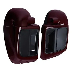 fsmotouk Lower Vented Fairing Fits For Harley Touring 2014-2024 Billiard-Burgundy