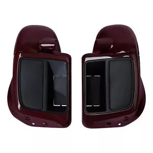 fsmotouk Lower Vented Fairing Fits For Harley Touring 2014-2024 Billiard-Burgundy