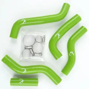 fsmotouk Radiator Cooler Coolant Hoses Kit Fit For Suzuki RMZ250 2007-2009 2008 Green