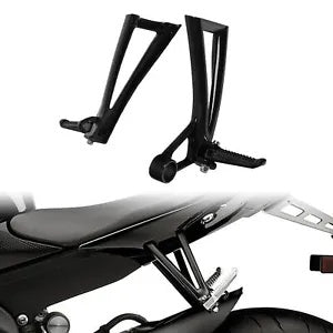 fsmotouk Rear Footrest Foot Pegs Bracket Fit For Yamaha YZFR6 2003-2005 YZFR6S 2006-2009