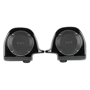 fsmotouk Lower Vented Fairings Speakers Grills Pods Fit For Harley Touring 1988-2013