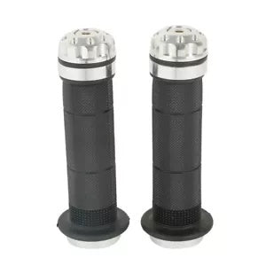 fsmotouk Motorcycle 7/8" Handlebar Hand Grips Fit For Honda Yamaha Suzuki Kawasaki