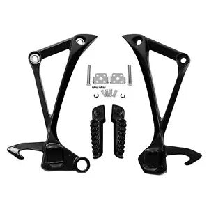 fsmotouk Passenger Foot Pegs FootRest Bracket Fit For Kawasaki Ninja ZX10R 2011-2014 US