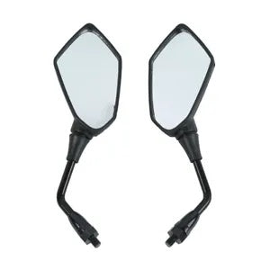 fsmotouk Black Rear View Mirrors Fit For kawasaki ZRX1100 1997-2000 ZRX1200 2001-2008