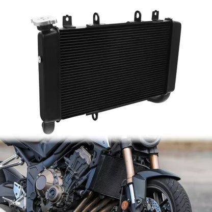 fsmotouk Black Radiator Cooler Cooling Fit For Honda CB650R CB 650 R 2019 2020 2021 2022