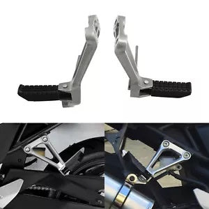 fsmotouk Passenger Rear Foot Pegs Mount Bracket Set Fit For Honda CBR500R 2013 2014 2015