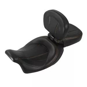 fsmotouk Driver Passenger Seat & Rider Pad Fit For Harley Touring Road Glide 2009-2023