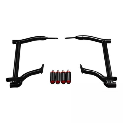 fsmotouk Rear Saddlebag Support Guards Rails Fit For Harley Touring Models 2009-2024