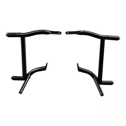 fsmotouk Rear Saddlebag Support Guards Rails Fit For Harley Touring Models 2009-2024