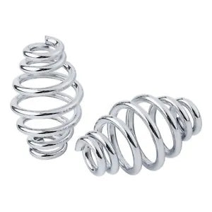 fsmotouk 3" Barrel Coiled Solo Seat Springs Fit For Honda Yamaha Suzuki Bobber Chopper