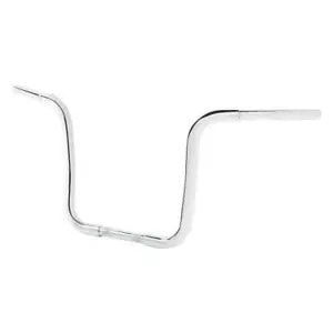 fsmotouk 16" Ape Hanger 1.25" Handle Bar Fit For Harley Sportster Softail Custom Chrome