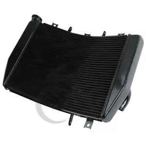 fsmotouk Aluminum Black Radiator Fit For Kawasaki Ninja ZX6R ZX636 ZX600 2005-2006