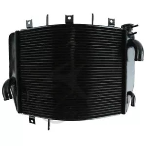 fsmotouk Aluminum Black Radiator Fit For Kawasaki Ninja ZX6R ZX636 ZX600 2005-2006