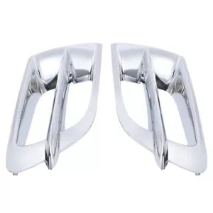 fsmotouk Chrome ABS Pair Fairing Accent Grilles Fit For Honda Goldwing GL1800 2001-2011