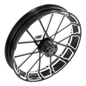 fsmotouk 32" Front 18'' Rear Wheel Rim & Hubs Fit For Harley Road Glide 2008-2023 non ABS