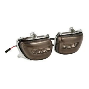 fsmotouk Front LED Turn Signals Fit For Honda F6B 2013-2017 Goldwing GL1800 2001-2007