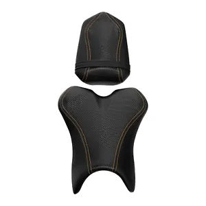 fsmotouk Black Rider Driver Passenger Seat Fit For Yamaha YZF R1 YZF-R1 2004-2006