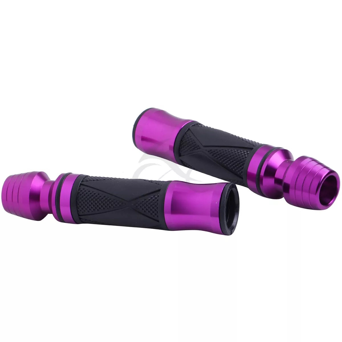 fsmotouk Purple Hand Grips 7/8" Handle Bar Fit for Honda Suzuki Yamaha Kawasaki