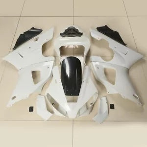 fsmotouk ABS Injection Fairing Bodywork Kit Fit For Yamaha YZFR1 2000 2001 Unpainted