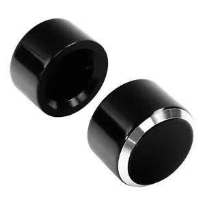 fsmotouk Front Axle Cap Nut Covers Fit For Harley Street Glide Road King Softail Dyna US