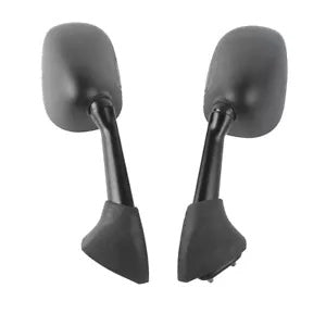 fsmotouk Black Side Rear View Mirrors Fit For YAMAHA YZF R1 YZF-R1 YZFR1 2000 2001