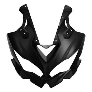 fsmotouk Black Upper Front Cowl Fairing Nose Fit For Kawasaki ZX25R 20-24 ZX-4R 2023-2024