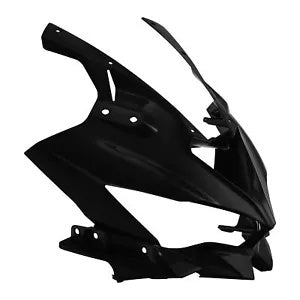 fsmotouk Black Upper Front Cowl Fairing Nose Fit For Kawasaki ZX25R 20-24 ZX-4R 2023-2024