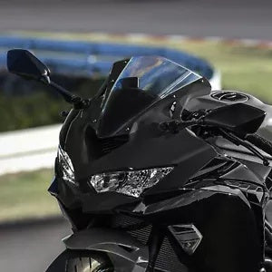 fsmotouk Black Upper Front Cowl Fairing Nose Fit For Kawasaki ZX25R 20-24 ZX-4R 2023-2024