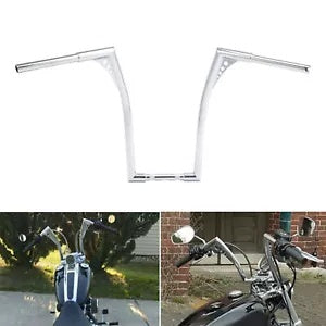 fsmotouk 20'' Rise Ape 1.25" Hangers Bar Handlebar Fit For Harley Heritage Softail