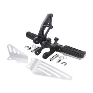 fsmotouk Front Footpegs Footrest Bracket Kit Fit For KAWASAKI ZZR1400 ZX14R 2006-2023