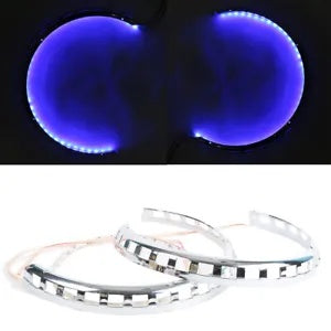 fsmotouk Brake Rotor Cover LED Fire Rings Fit For Honda GL1800 2001-2017 F6B 2013-2017