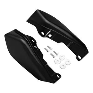 fsmotouk Mid Frame Air Deflectors Fit For Harley Touring Street Glide 2009+ Black Quartz