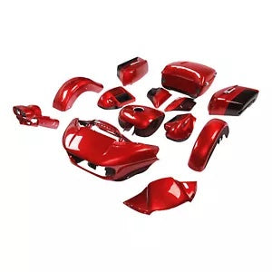 fsmotouk Fairing Fit For Harley Road Glide Limited 2015-2024 Wicked Red/Twisted Cherry