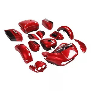 fsmotouk Fairing Fit For Harley Road Glide Limited 2015-2024 Wicked Red/Twisted Cherry