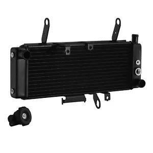 fsmotouk Radiator Cooler Cooling Black Fit For SUZUKI SV650S SV650A SV650SA 2003-2004