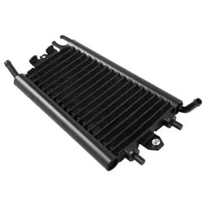 fsmotouk Black Oil Cooler Radiator Cooling Fits For Harley Softail Low Rider Deluxe 18-23