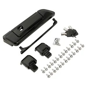 fsmotouk Black Pack Trunk Lids Latches For Harley Tour Pak Touring Electra Glide 14-23