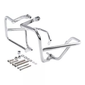 fsmotouk Engine Guard Highway Crash Bar Fit For Honda GL1800 F6B Bagger 2018-2023 Chrome