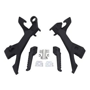 fsmotouk Rear Footrest Footpegs Bracket Fit For Kawasaki Ninja 400 2018-2023 Z400 19-23