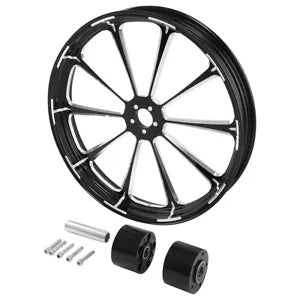 fsmotouk 30''X3.5'' Front Wheel Rim Hub Dual Disc Fit For Harley Road Glide 2008-2023