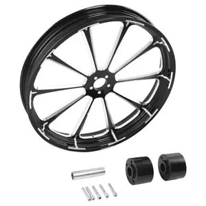 fsmotouk 30''X3.5'' Front Wheel Rim Hub Dual Disc Fit For Harley Road Glide 2008-2023