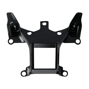 fsmotouk Black Upper Front Fairing Stay Bracket Fit For Yamaha YZF R6 YZFR6 2017-2022