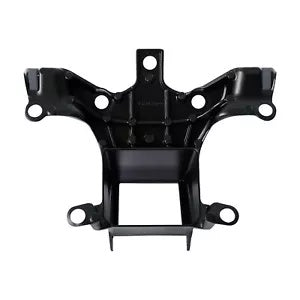 fsmotouk Black Upper Front Fairing Stay Bracket Fit For Yamaha YZF R6 YZFR6 2017-2022