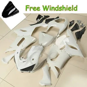 fsmotouk Fairing Bodywork Kit Fit For Kawasaki Ninja ZX6R ZX-6R ZX636 2005-2006 2005 2006