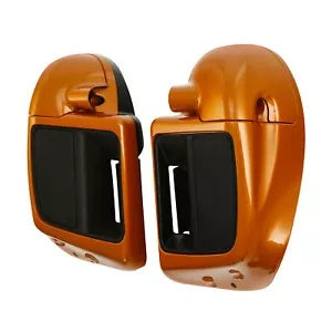 fsmotouk Lower Vented Fairings FitS For Harley Touring Road Glide 2014-2023 Amber Whiskey