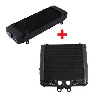 fsmotouk Radiator & Oil Cooler Cooling Fit For Harley Davidson V-Rod VRSC 2004-2013